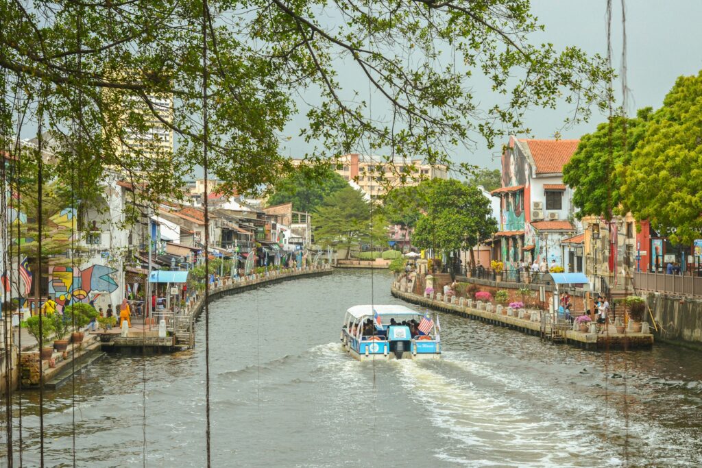 Boat in Malacca City, Malacca