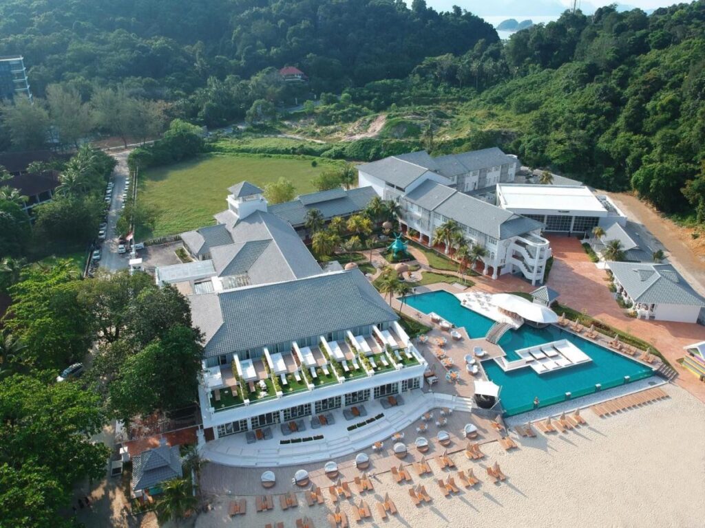 Birds eye view of Dash Resort Langkawi 