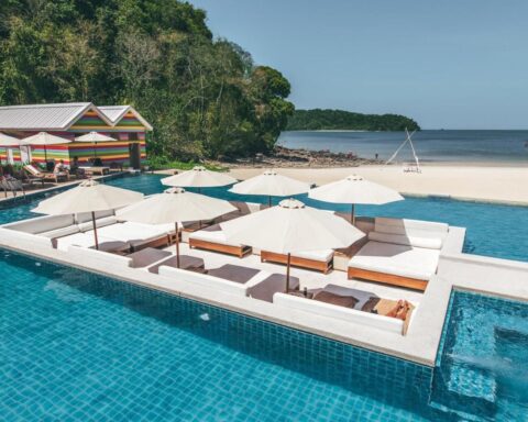 Infinity pool at Dash Resort Langkawi