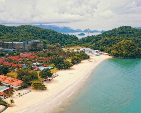 Holiday Villa Resort & Beachclub Langkawi from above, a tropical paradise